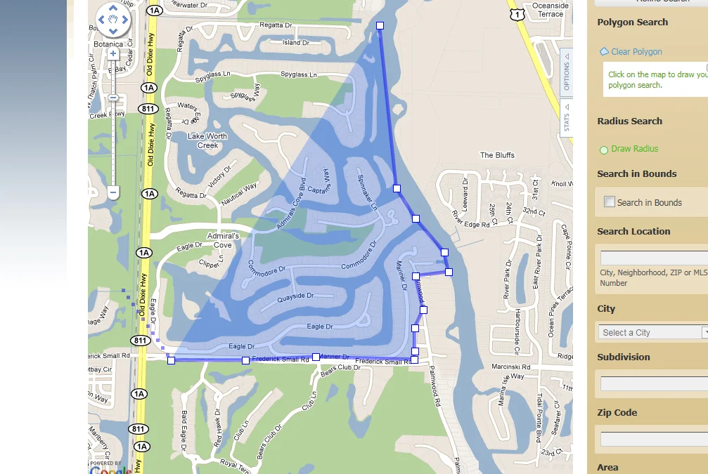 Admirals Cove Map Search
