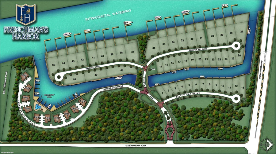 Frenchman's Harbor Site Plan