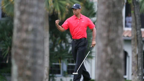 Tiger Woods 2nd in Honda Classic