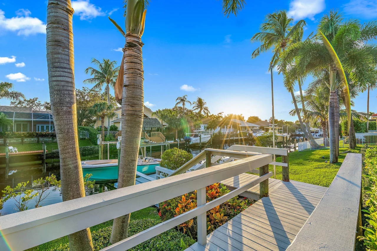 Loxahatchee River House Dock