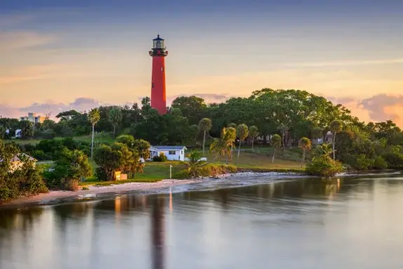 Jupiter Florida - Lighthouse Sunset