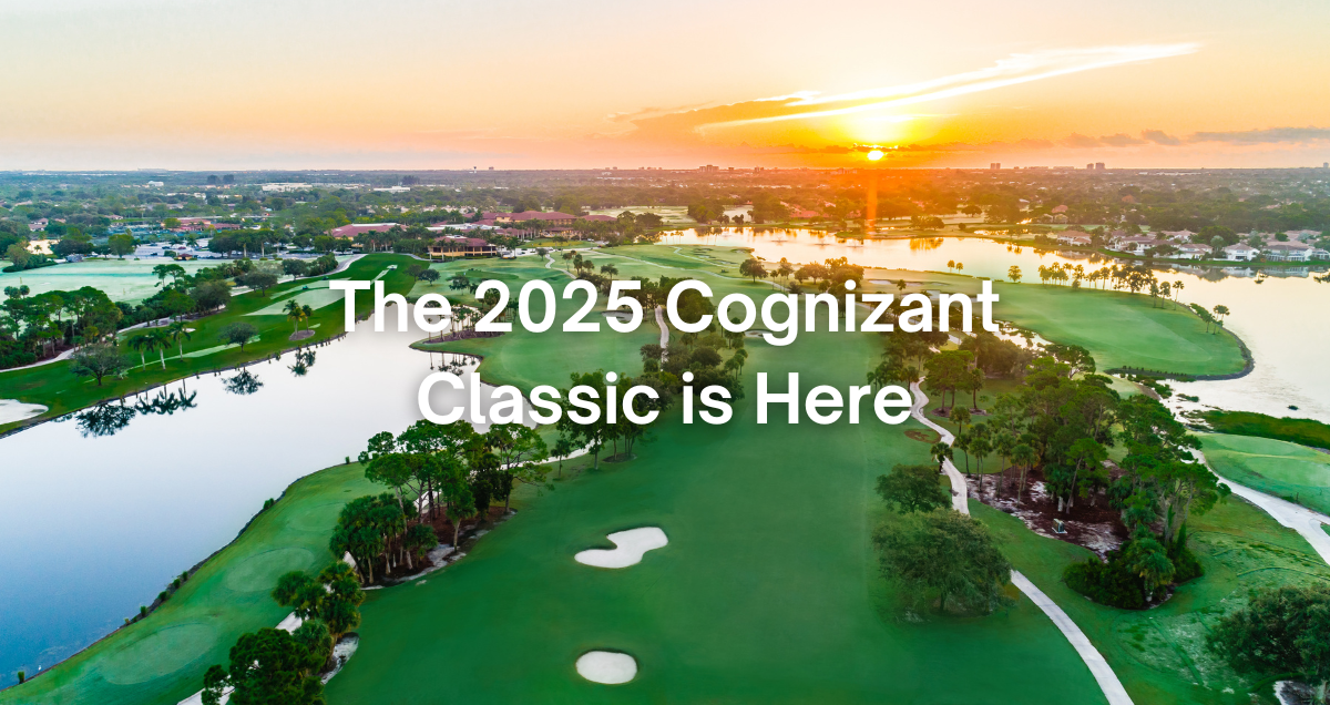 aerial of PGA National, home of the Cognizant Classic