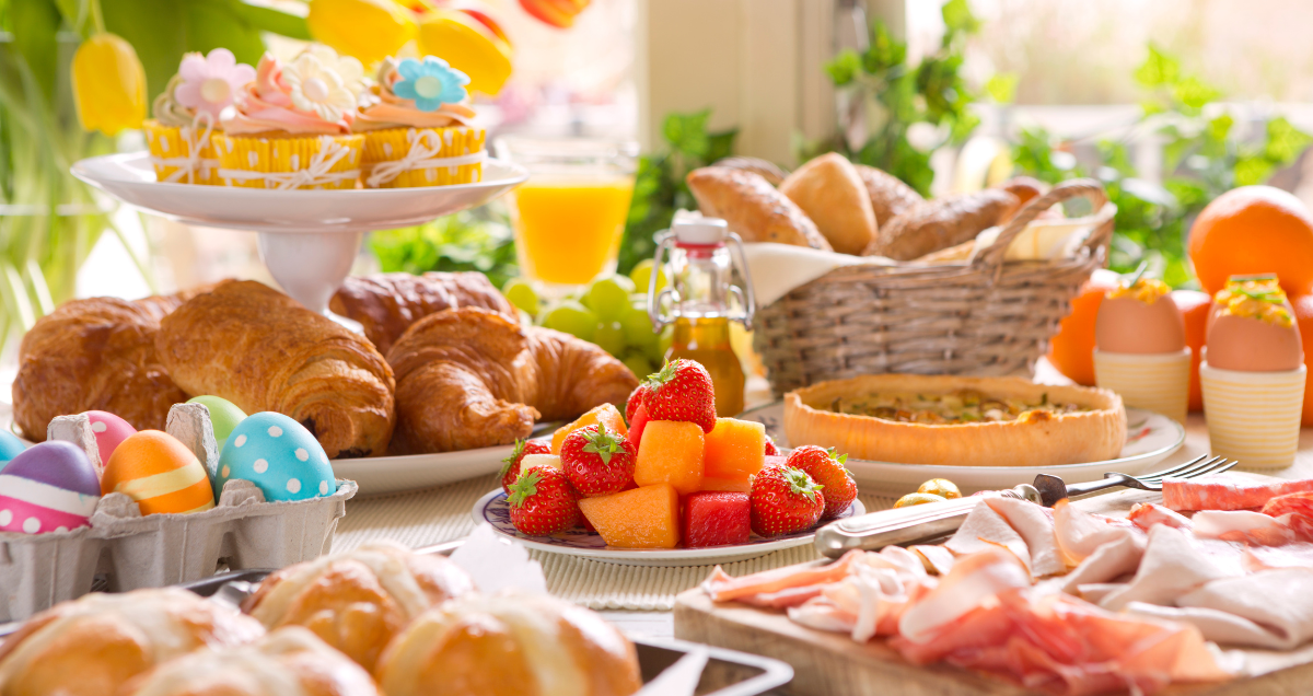 a spread at one of the best brunches in Jupiter, Florida