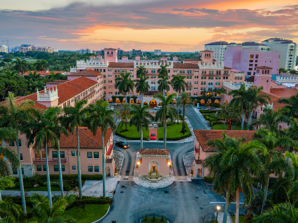 Boca Downtown aerial photo