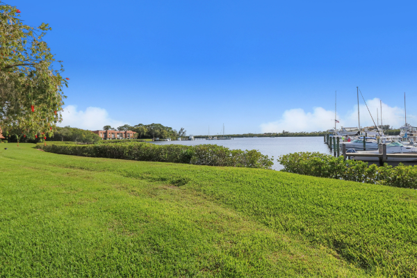 Waterfront view in Port Saint Lucie