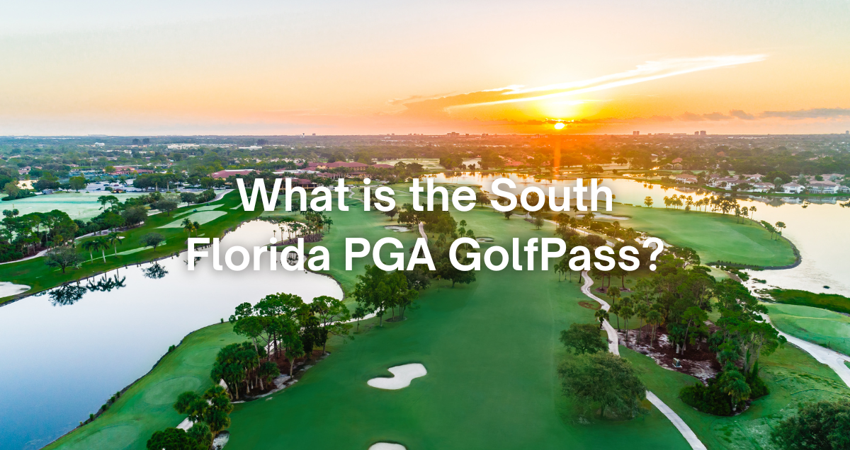 an aerial view of a south florida golf course